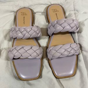 Lilac sandals